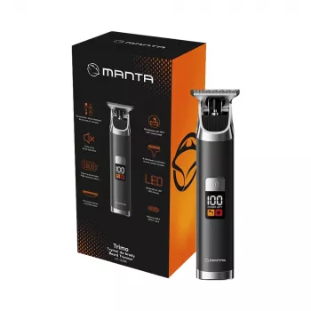 Manta HT-02BK Trimo barzdos kirpimo mašinėlė, juoda