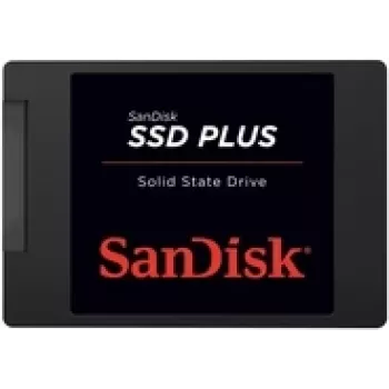 SANDISK SSD Plus 250GB 6,35 cm 2,5 colio SATA vidinis kietasis diskas, skaitymo greitis iki 545 MB/s, SATA III 6 Gb/s (SDSSDA-250G-G28)