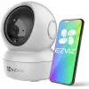 IP stebėjimo kamera EZVIZ H6c 1920 x 1080, vidaus sferinė, Wi‑Fi ir Ethernet, 4 mm objektyvas, 360° vaizdas, microSD iki 256 GB