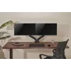Dviejų monitorių laikiklis up up Economical Interactive Counterbalance matinė juoda VESA 75x75/100x100