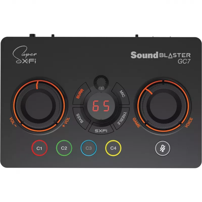 Creative Labs Sound Blaster GC7 išorinė garso plokštė 7.1 kanalai USB