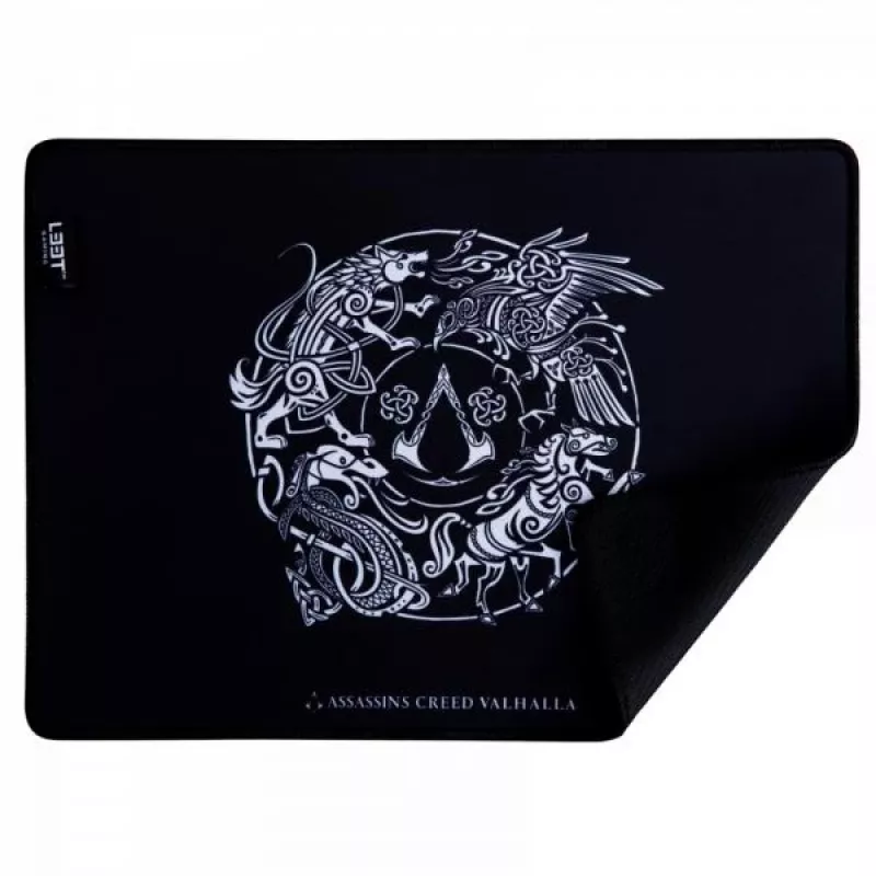 L33T Gaming 1830142 Assassins Creed pelėdos kilimėlis mažas, 270x215x3 mm, juodas
