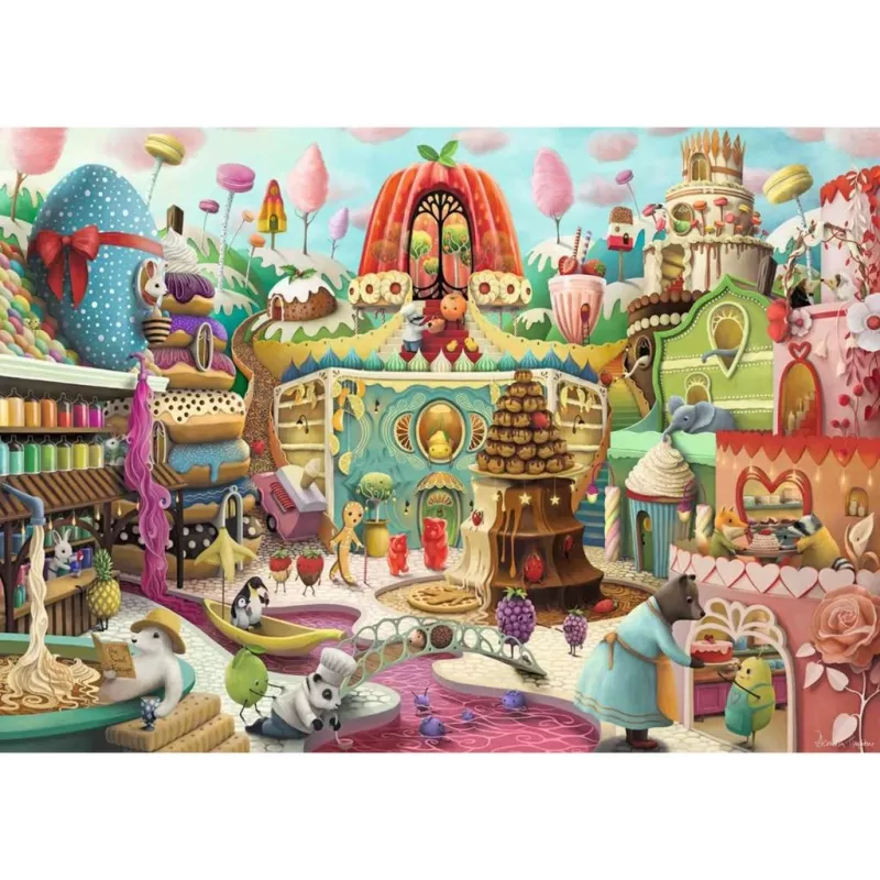 Dėlionė Ravensburger Sweet Street 1000 dalių