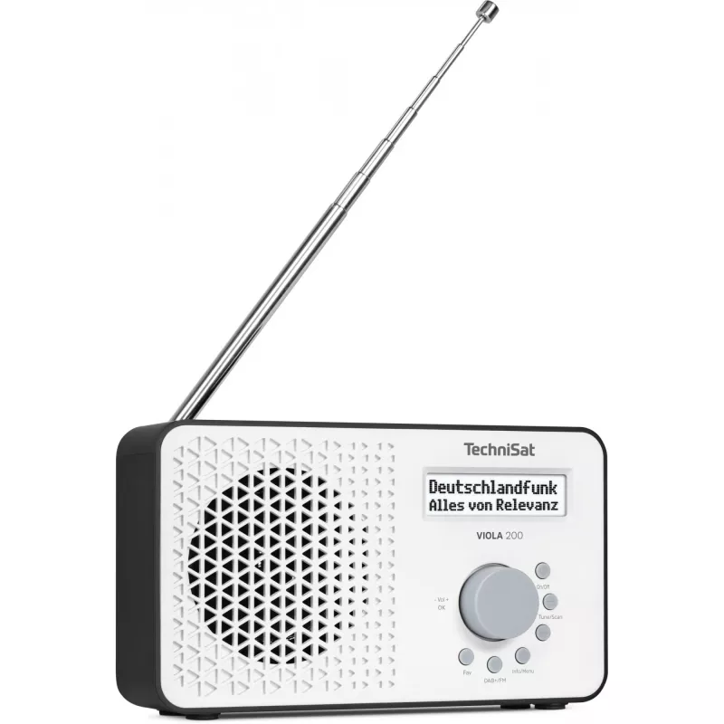 TV priedėlis TECHNISAT VIOLA 200 baltas/juodas HD DVB‑S2