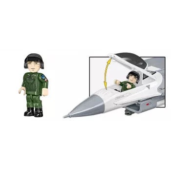 Konstruktorius Cobi F-16C Fighting Falcon – 463 dalys, modelio rinkinys