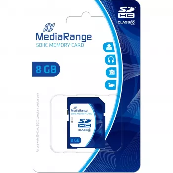 Atminties kortelė MediaRange 8 GB SDHC Class 10 MR962