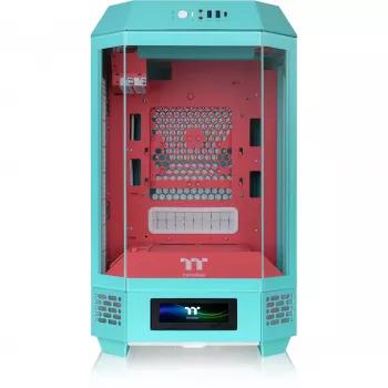 Thermaltake The Tower 250 Mini Tower korpusas mėtų/braškių spalvos, grūdintas stiklas