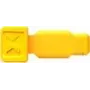 KNIPEX KN 00 61 10 CY - ColorCode spaustukai - 10 vnt. geltoni (00 61 10 CY)