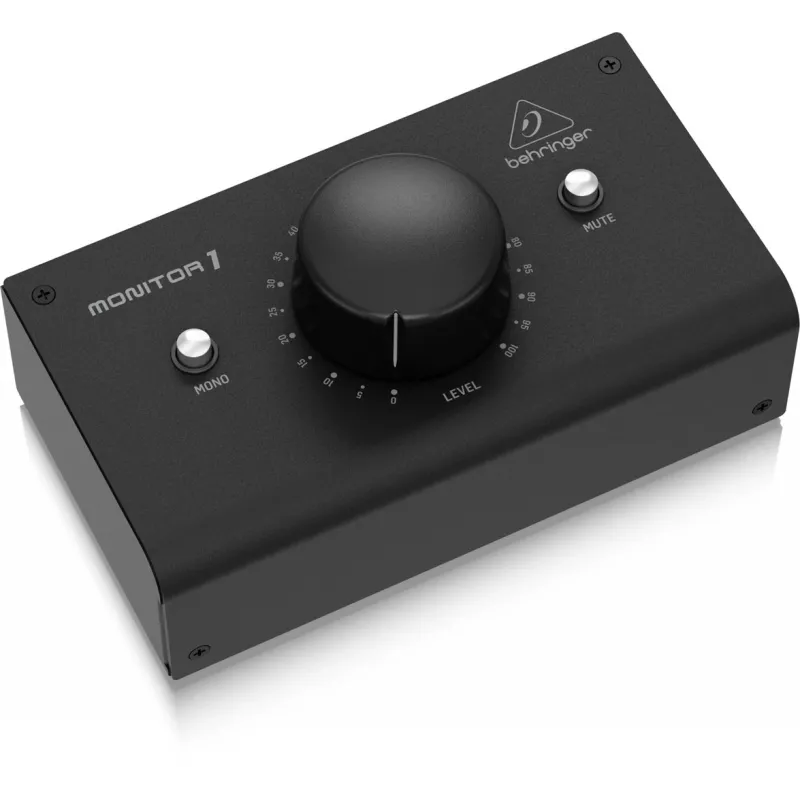 Behringer MONITOR1 garsumo valdiklis su pasukamu reguliatoriumi