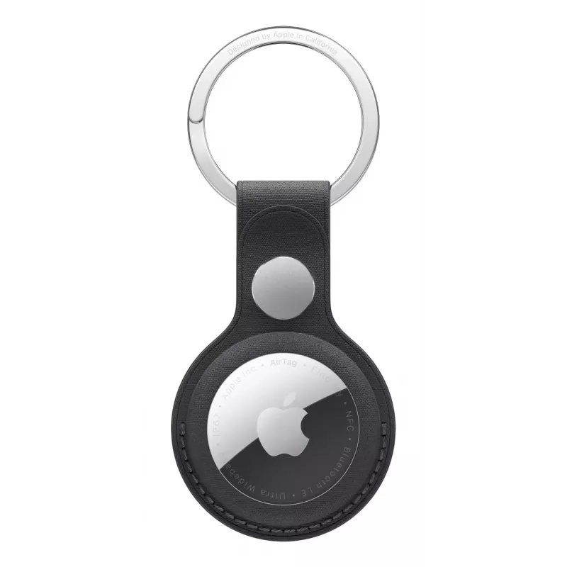 Apple AirTag FineWoven raktų pakabukas juodas