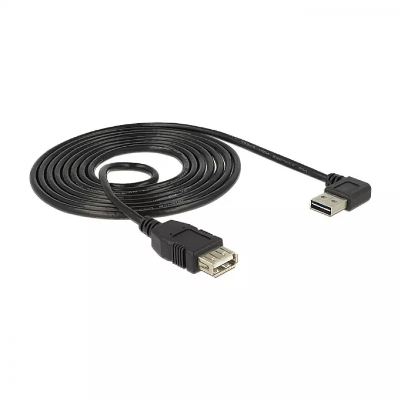 USB laidas DeLOCK 2m USB 2.0-A į USB 2.0-A Juodas