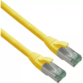 Tinklo kabelis Helos Patch-Kabel 363710 RJ-45 (M) – RJ-45 (M) Cat6 7,5m Geltonas