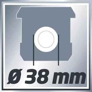 Dulkių maišelis Einhell Dirt Bag Filter 15 l (5 vnt.)