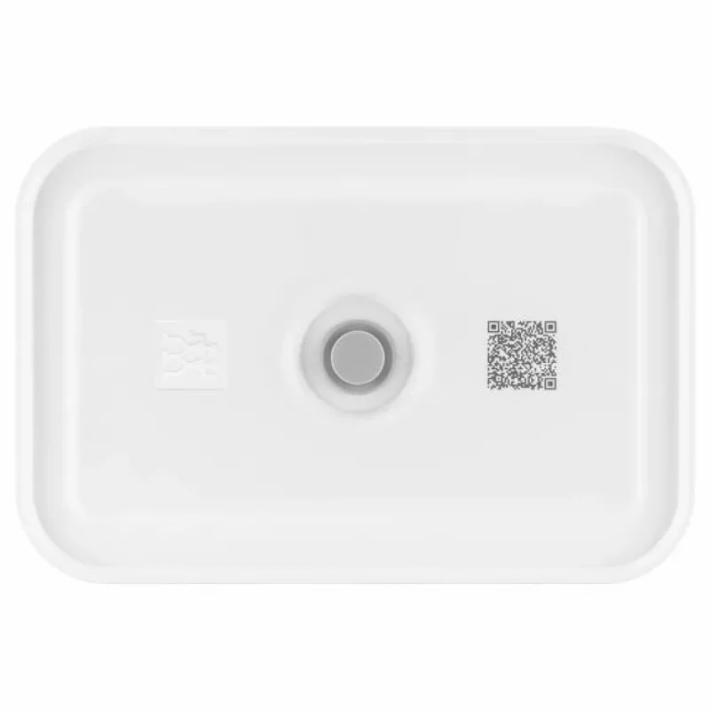 Pietų dėžutė ZWILLING FRESH & SAVE 1 L, plastikas su silikoniniu tarpikliu, pilka/balta