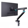 Monitoriaus laikiklis DIGITUS Single dizainas, iki 35 colių ekranams, spaustuvas, 10 kg, VESA 75x75–100x100, pakreipimas -45–90°
