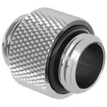 Barrow adapteris TB2D-02 WS G1/4 AG į G1/4 AG 10 mm baltas-sidabrinis — tiesus jungiamasis adapteris