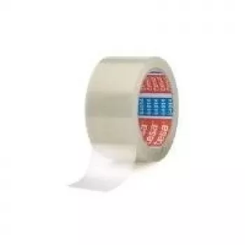 Pakavimo juosta Tesa 64014 skaidri 50 mm x 66 m, dėžių sandarinimo lipni juosta