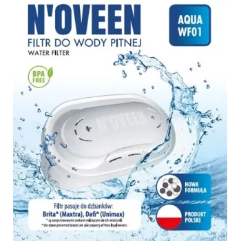 NOVEEN AQUA WF01 pakaitinė membraninė kasetė, tinkama BRITA MAXTRA ir DAFI UMINAX