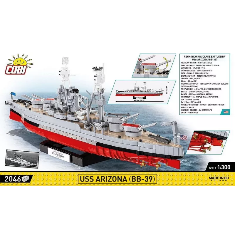 Blokai USS Arizona BB-39 2046 blokai