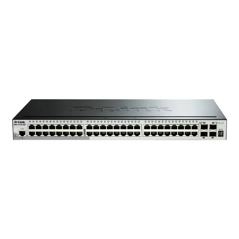 D-Link 52 prievadų Gigabit išmanusis valdomas jungiklis su 4 x 10G SFP+
