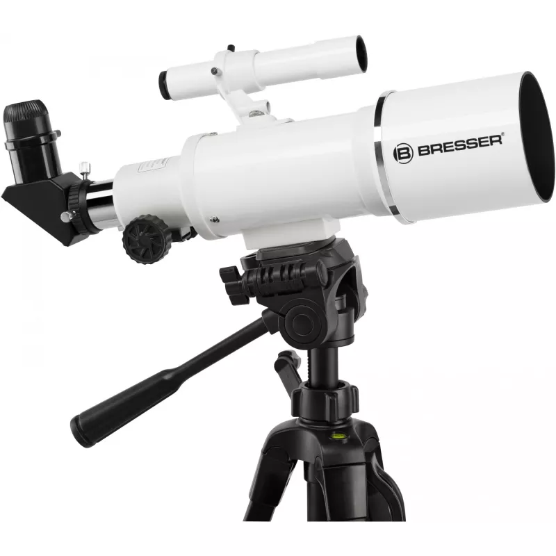 Teleskopas Bresser Optics CLASSIC 70/350 Refraktorius 140x Juodas, Baltas