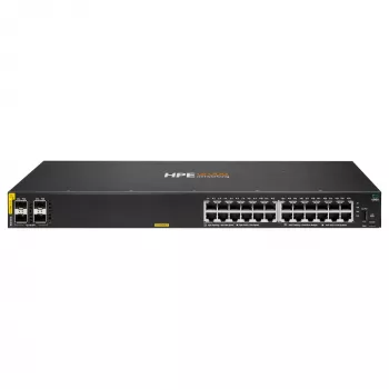 Valdomas tinklo jungiklis HP Enterprise Aruba 6000 24G CL4 4SFP – 24 Gigabit Ethernet prievadai, 4 SFP prievadai