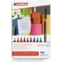 Feltinis rašiklis Edding 1200 colourpen Fine juoda mėlyna ruda žalia oranžinė rožinė violetinė raudona geltona 10 vnt
