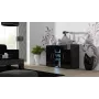 Sideboard Cama SOHO S7 120 cm Juodas blizgus