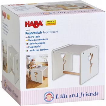 HABA Tulip Dream – medinis stalelis lėlėms, nuo 1,5 metų, 690 g