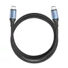 Vention USB 2.0 5A 240W 1.5m JUODAS USB-C į USB-C laidas