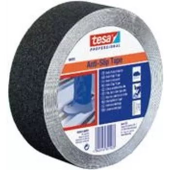 Lipni neslystanti juosta Tesa 15 m × 100 mm juoda, DIN 51130/DIN 67510 (60950-00002-00)