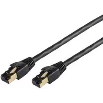 Tinklo laidas ShiverPeaks BS08-41085 Juodas 15m Cat8.1 F/FTP