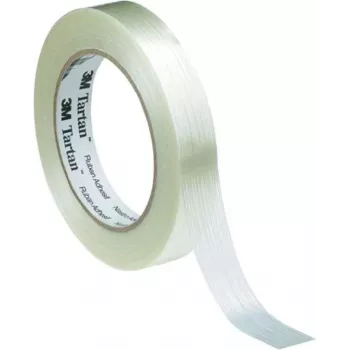 Lipni juosta su siūlais 3M Tartan 50 mm x 50 m permatoma