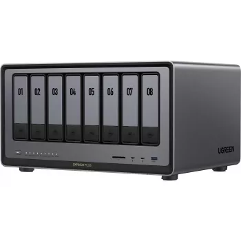 Ugreen NASync DXP8800Plus stalinis NAS Intel® Core™ i5-1235U 8 GB DDR5 0 TB UGOS Pro