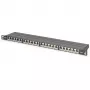 Patch Panel Digitus CAT 6 Class E High Density Shielded 24 prievadų 0,5U juodas