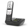 Gigaset A690A – belaidis DECT telefonas su garsiakalbiu, 100 įrašų, juodos spalvos (S30852-H2830-B101)