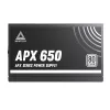 Montech APX650 maitinimo blokas 650 W 20+4 pin ATX ATX Juodos spalvos