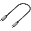 USB kabelis Satechi ST-U4C25M USB4 Gen 3x2 0,25 m juodai pilkas