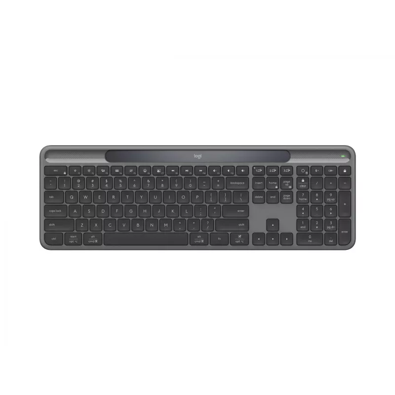 Belaidė klaviatūra Logitech 920-013779 RF Wireless Bluetooth Graphite