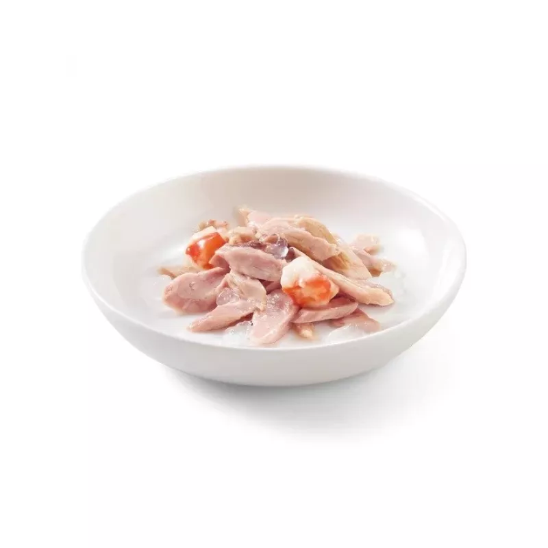 Šlapias kačių ėdalas SCHESIR su tunu ir surimiu drebučiuose, 85 g