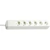 brennenstuhl Power Strip Eco-Line, 6 lizdų, balta (1159420015)