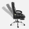 Ergonominė biuro sukamoji kėdė mark adler MA-BOSS 6.0, ekologiškos odos sėdynė, reguliuojamas aukštis 47–55 cm, juosmens atrama, Tilt Dual mechanizmas