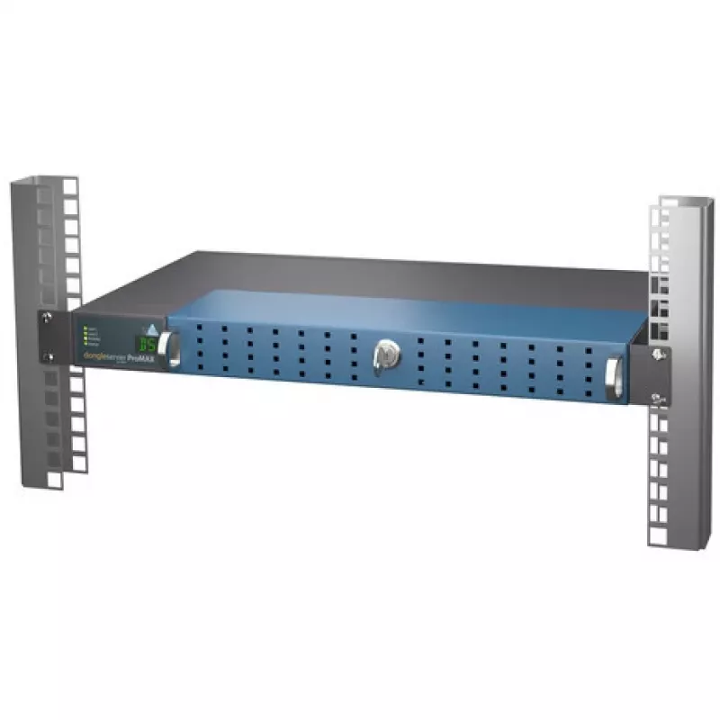 SEH dongleserver ProMAX tinklinis raktų serveris Ethernet LAN juoda mėlyna