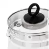 Adler virdulys AD 1299 | 2200 W | 1,5 L | Stiklinis | 360° pagrindas | Juodas