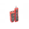 LANBERG NT-0501 tinklo kabelio testeris – RJ-11/RJ-12/RJ-45, iki 250 m, įmontuota baterija, LED indikatoriai, juodas