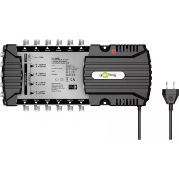 Goobay palydovinis multiswitch 9 įėjimai / 12 išėjimų (64881)