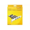 DeLOCK 89301 vidinė sąsajos plokštė USB 3.2 Gen 1 (3 išoriniai + 1 vidinis USB-A prievadas, PCIe)