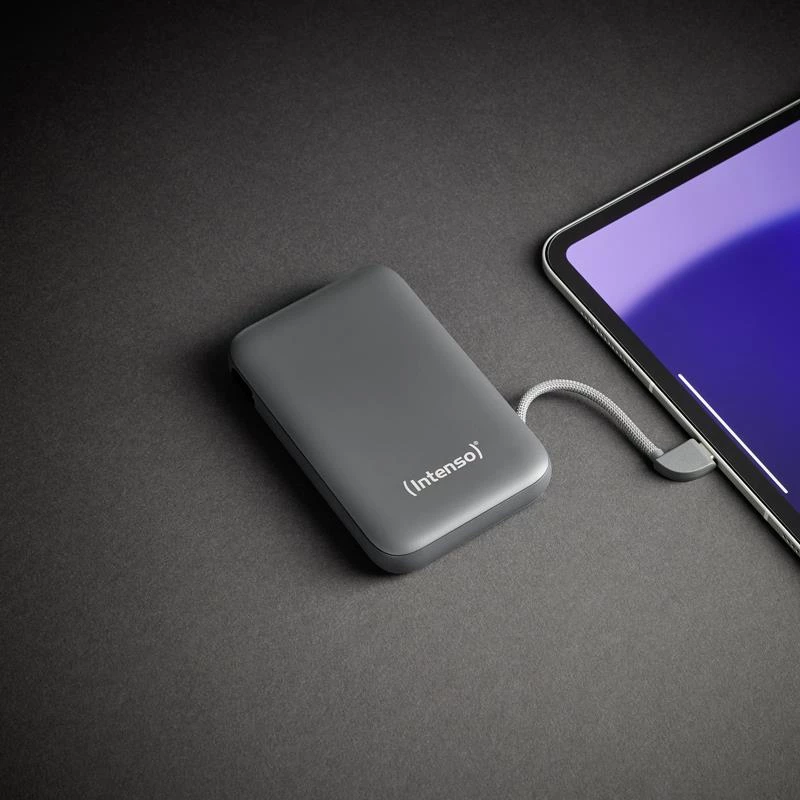 Power Bank USB 10000 mAh pilka S10000 7333034 Intenso
