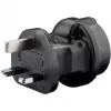 Maitinimo adapteris Goobay 95307 Juodas JK