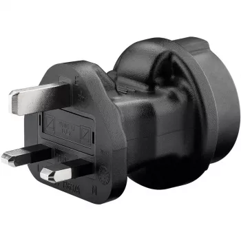 Maitinimo adapteris Goobay 95307 Juodas JK